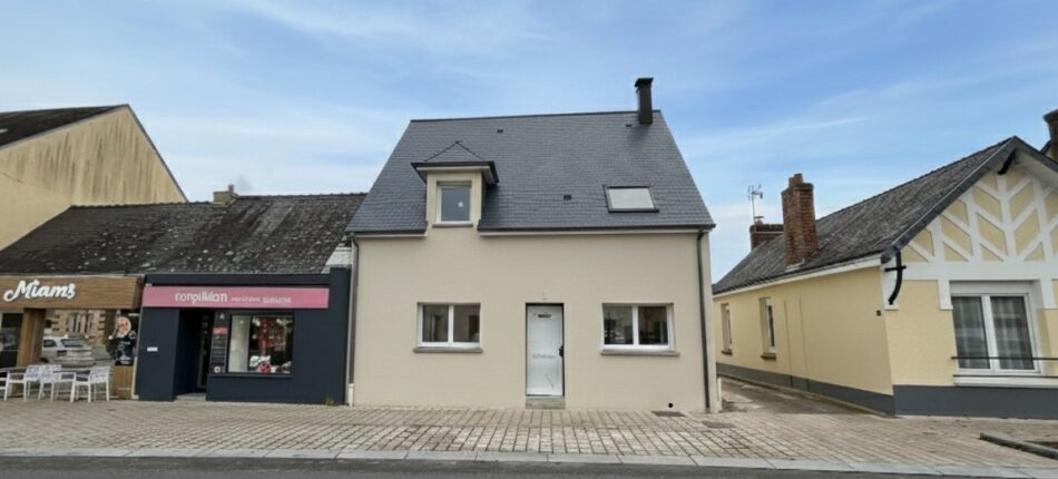 Maison 3 chambres à Arnage (72)  - vue rue maison 3 chambres arnage