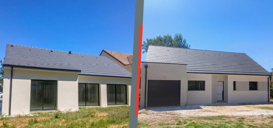 Une maison contemporaine de 110 m² de plain-pied à La Milesse (72) !