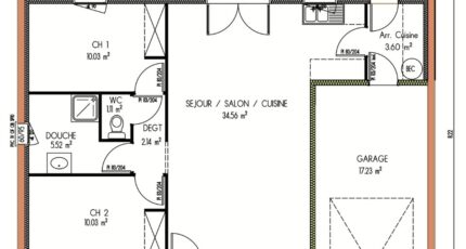 Avant-projet ALLONNES - 67 m2 - 2 Chambres 3744-3498modele8201412056gDQT.jpeg - Maine Construction