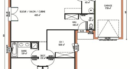 Avant-projet CHEMIRE LE GAUDIN - 89 m2 - 3 Chambres 3752-3498modele820141205eKkxB.jpeg - Maine Construction