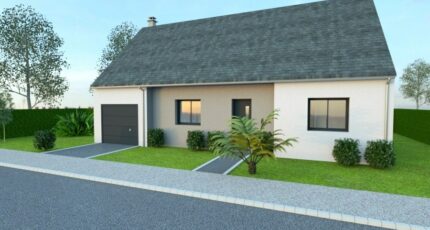 AVANT PROJET VIBRAYE - 76 m² - 2 ch CA 3784-3498modele620150109JC9vi.jpeg - Maine Construction