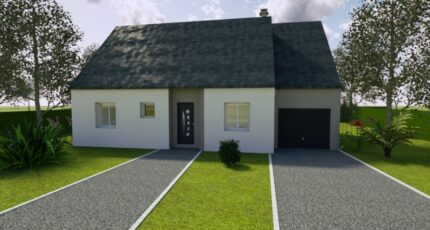 AVANT PROJET LUCEAU - 70 m² - 2 chambres 3791-3498modele620141004PdqTK.jpeg - Maine Construction