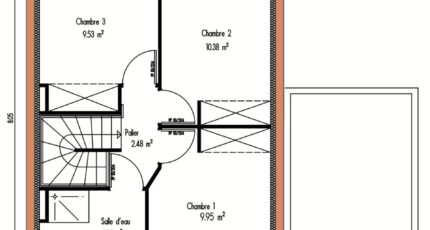 Avant-projet RUAUDIN - 75 m2 - 3 Chambres 3773-3498modele820141210DJETU.jpeg - Maine Construction