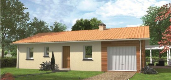 Plan de maison Surface terrain 91 m2 - 5 pièces - 4  chambres -  sans garage 