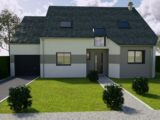 AVANT PROJET L'ARCHE - 127 m² - 4 chambres 3777-3498modele620141127suKK7.jpeg Maine Construction