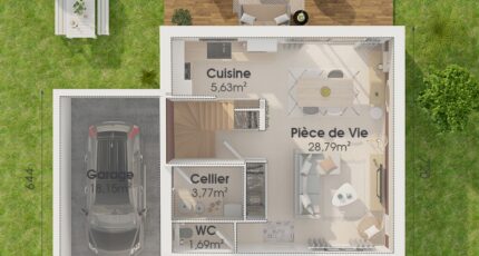 Etage GA 3 ch Trendy 32088-4586modele920210617VRWMb.jpeg - Maine Construction