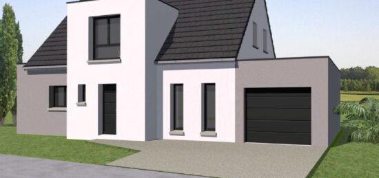 Maison neuve à Yvré-l'Évêque, Pays de la Loire