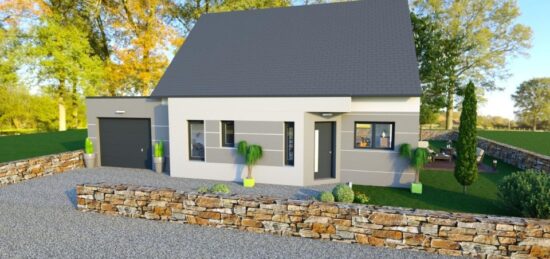 Maison neuve à Yvré-l'Évêque, Pays de la Loire