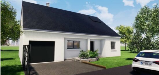Maison neuve à Yvré-l'Évêque, Pays de la Loire