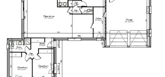 Maison neuve à , Sarthe