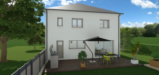 Maison neuve à Cures, Pays de la Loire