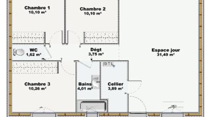Roézé-sur-Sarthe Maison neuve - 2326138-4586modele620250325mkECC.jpeg Maine Construction