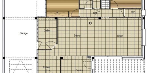 Maison neuve à , Sarthe