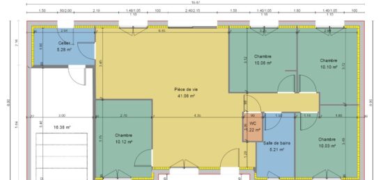 Maison neuve à , Sarthe