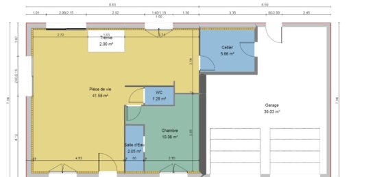 Maison neuve à , Sarthe