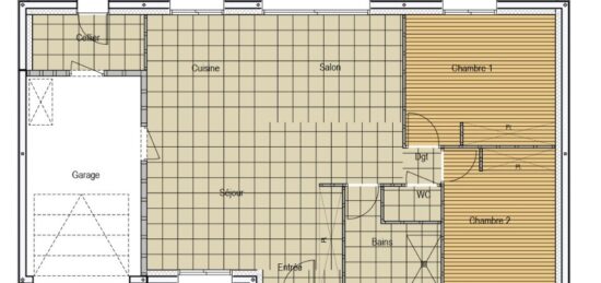 Maison neuve à , Sarthe