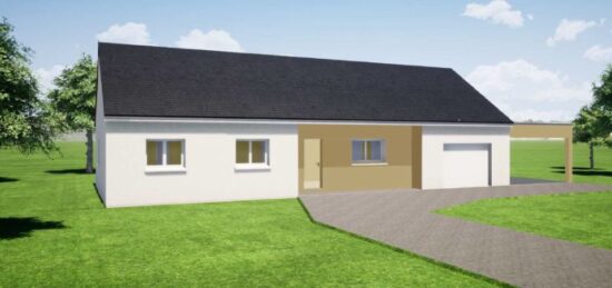 Maison neuve à Teloché, Pays de la Loire