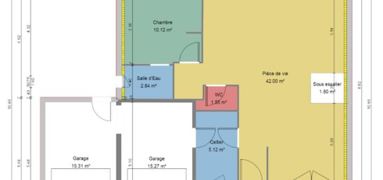 Maison neuve à , Sarthe