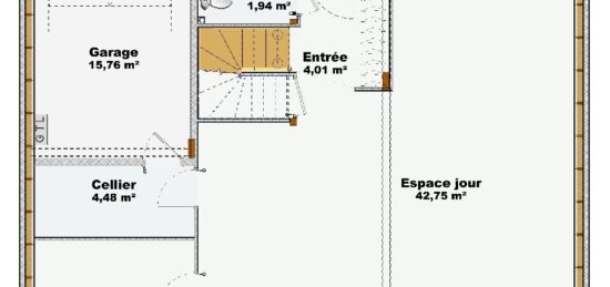 Maison neuve à , Sarthe