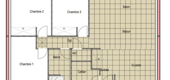 Maison neuve à , Sarthe