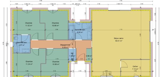 Maison neuve à , Sarthe