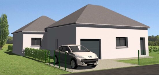 Maison neuve à Parigné-l'Évêque, Pays de la Loire