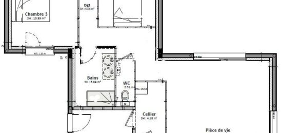 Maison neuve à , Sarthe