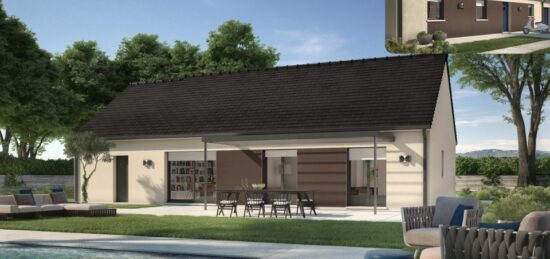 Maison neuve à Pruillé-le-Chétif, Pays de la Loire