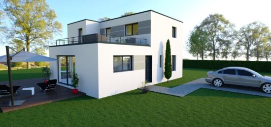 Maison neuve à Fillé, Pays de la Loire