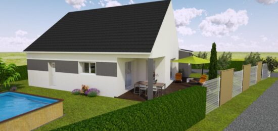 Maison neuve à Pruillé-le-Chétif, Pays de la Loire