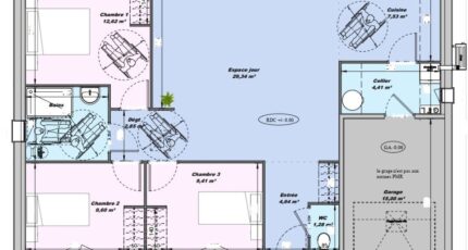 Savigné-l'Évêque Maison neuve - 2665568-6170modele820220924T0J5y.jpeg Maine Construction
