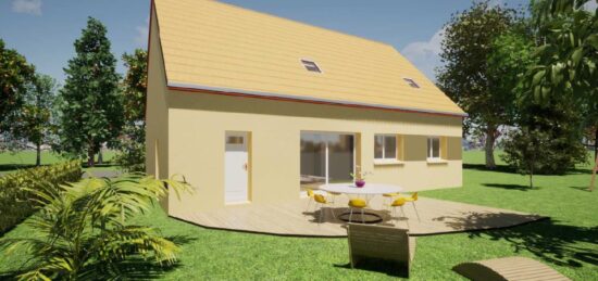 Maison neuve à Savigné-l'Évêque, Pays de la Loire