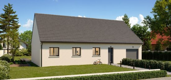 Maison neuve à Parigné-l'Évêque, Pays de la Loire
