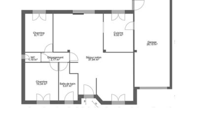 Savigné-l'Évêque Maison neuve - 2659355-3498modele620150128PwPV1.jpeg Maine Construction