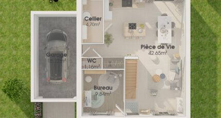 Savigné-l'Évêque Maison neuve - 2659350-4586modele1020210617PeUD5.jpeg Maine Construction