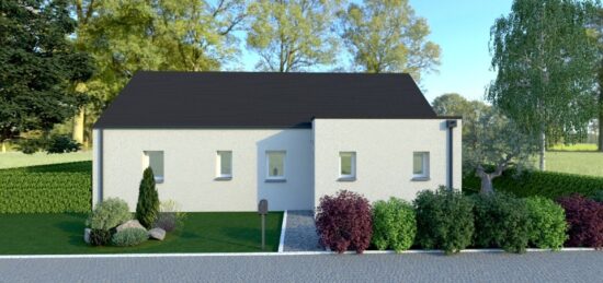 Maison neuve à Joué-l'Abbé, Pays de la Loire